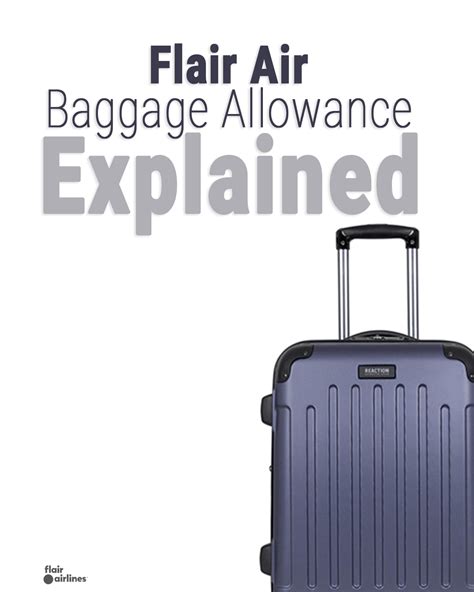 flyflair baggage allowance|flair baggage restrictions.